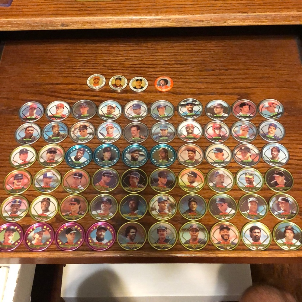 Topps Coins Baseball Set. Loaded with Stars